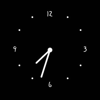 Simple Clock Widget ideas[IFJHkux3i547NNDsgoJR]