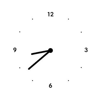 Simple Clock Widget ideas[qtaBiJIdr85O3NlUIOPk]