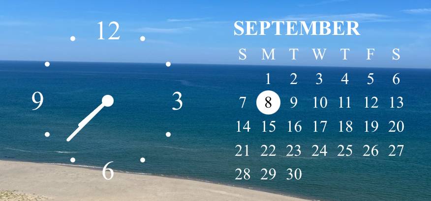 Summer Clock Widget ideas[wqj0MIUWPh468KcQRPok]