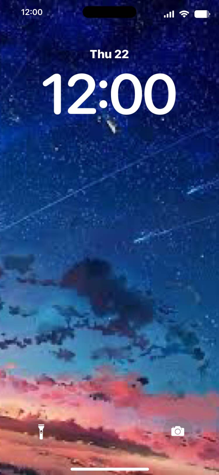 Night sky Lockscreen[r2z0d1hUCRhPOKC8qnAC]