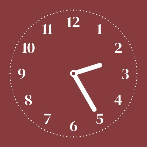 Christmas red widget Reloj Ideas de widgets[hdgUS3BrBn2cWShwptZf]