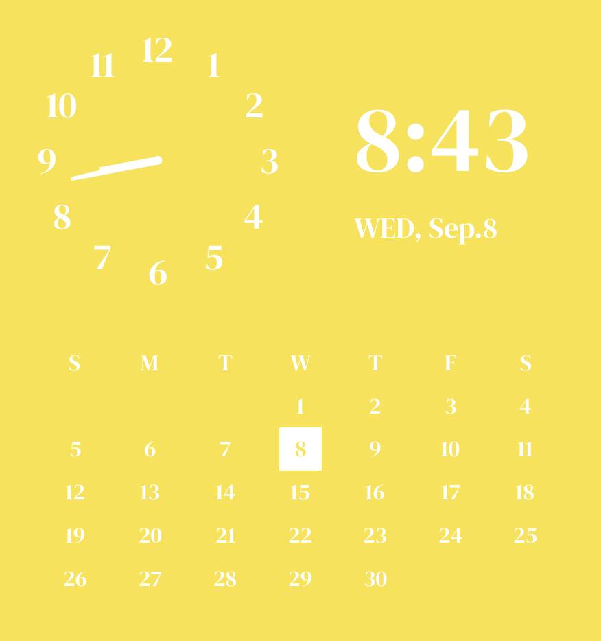 Yellow lemon widget Clock Widget ideas[r4D4rLnk9q7BEfOCsCZP]
