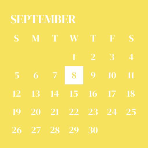 Yellow lemon widget Calendar Idei de widgeturi[9AYrwm9mO2if7rY7XK8h]