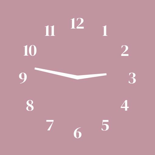 Mystic pink widgets Horloge Idées de widgets[syJgtHFUEIHvtYapHyog]