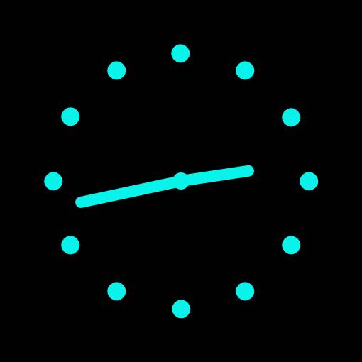 Blue neon widget Clock Widget ideas[ZUd5Y7Rt4sOu4Xcb8LW3]