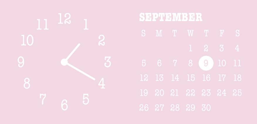 Powder pink widgets Clock Widget ideas[ryknsiPKDwgENradwpGh]