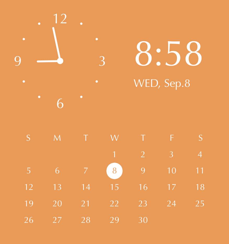 Pumpkin pie widget Reloj Ideas de widgets[sofw2Yl2ESPoRD8CWRbJ]