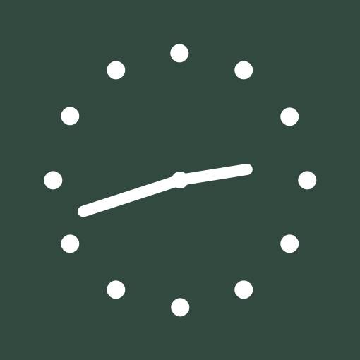 Christmas green widget Clock Widget ideas[fM7EWJtCwMPKy3BWJaac]