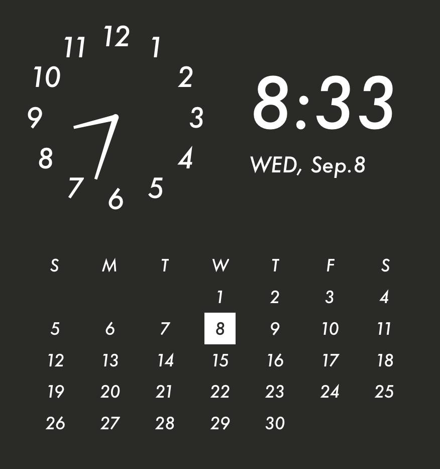 Cool black widget Horloge Idées de widgets[eYHHNbziK1Dh6jMe2dT9]