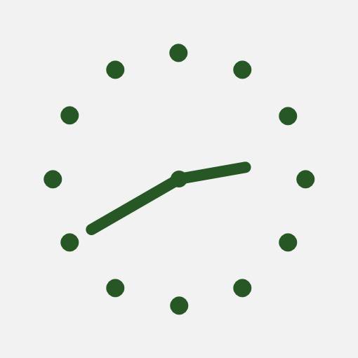 Dark green gray widget Часовник Идеи за джаджи[A2EDMMI2UHg0nPpst09o]