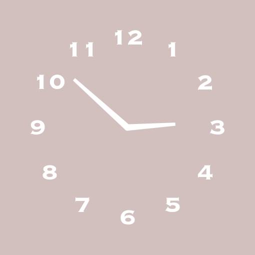 Neutral pink street widgets Часовник Идеи за джаджи[NAog9l2EdnrjatR2QUJm]