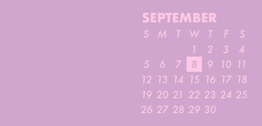Purple pink harajuku widget Kalendorius Valdiklių idėjos[nbw5ms5nFlEgMGKTlBuH]