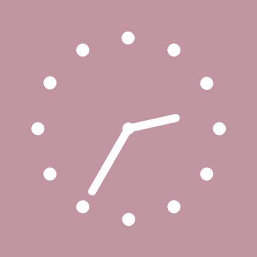 Mystic pink widgets Часы Идеи виджетов[O2LFrWK7hLJ50YUzn3uq]
