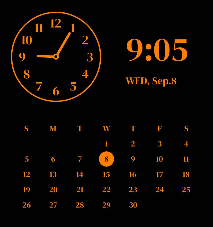 Halloween widget ساعة أفكار القطعة[VmBvgAiSLk7QoVT378XY]