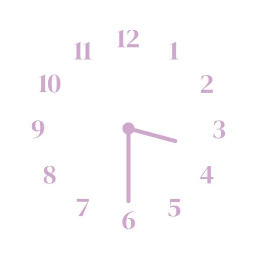Purple pink vintage widget นาฬิกา แนวคิดวิดเจ็ต[hIdgfFAUFB3tpPdTRYn7]