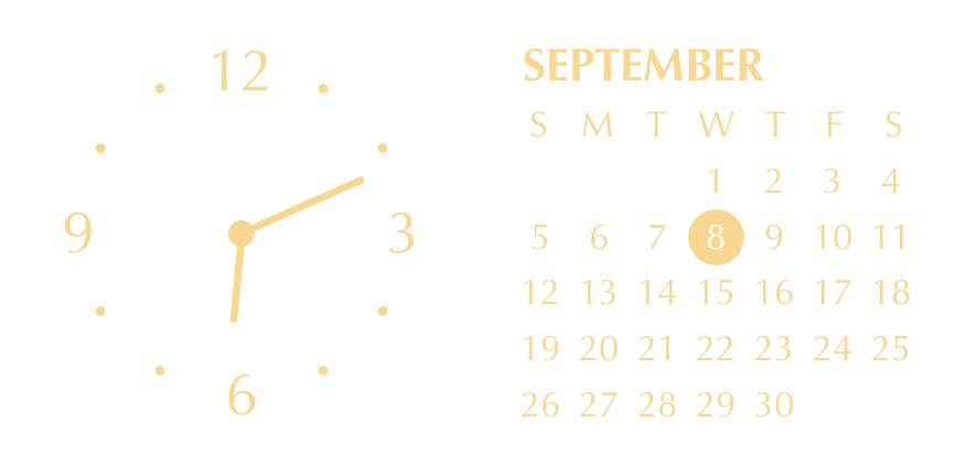 Autumn elegant widget Reloj Ideas de widgets[GWlAZALJnyxCCOzbz5vM]