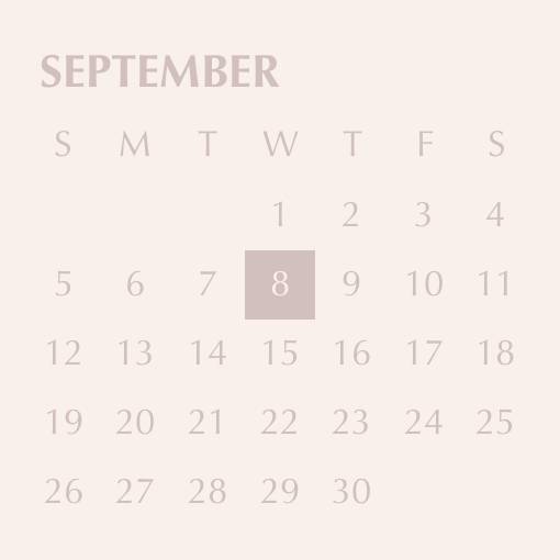 Neutral powder pink widget Календар Ідеї для віджетів[lqvvx9IIsecCjnIJQkqy]