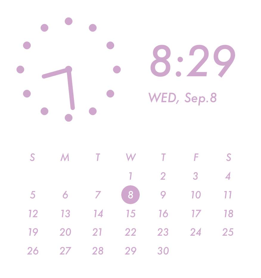 Purple pink street widget ساعة أفكار القطعة[GDSpTEt2HIuprQoEbMpU]