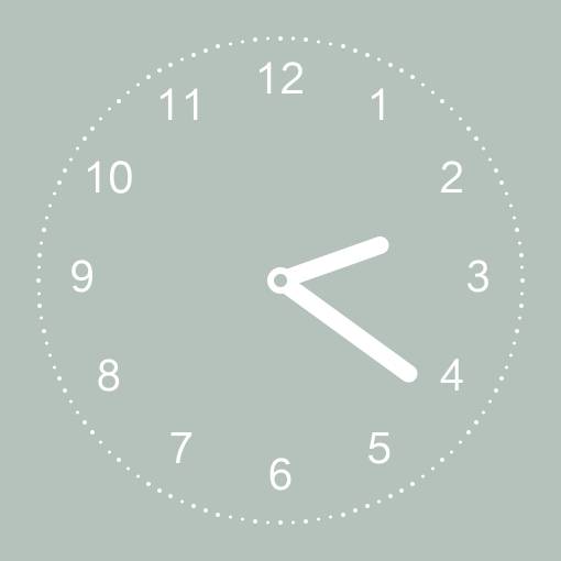 Neutral leaf widget Reloj Ideas de widgets[M3W3Gti9I6TXgacDYdCv]