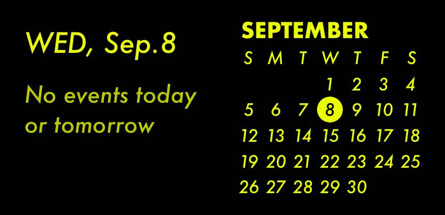 Yellow neon widget Kalendár Nápady na widgety[SlqmKyp1NzEqNY86898J]
