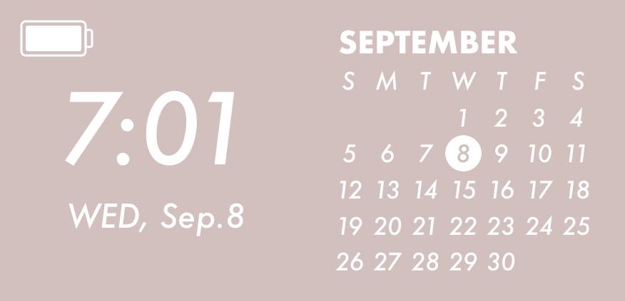 Simple pink widget日曆 小部件的想法[G7Idhb7y5cYycclpBtvA]