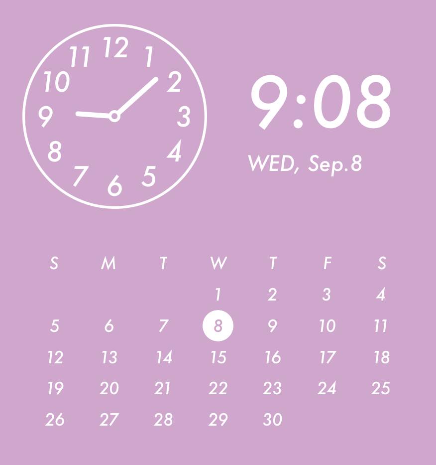 Purple pink street widget Laikrodis Valdiklių idėjos[EYSxMnxKvUZir7CyG1HV]
