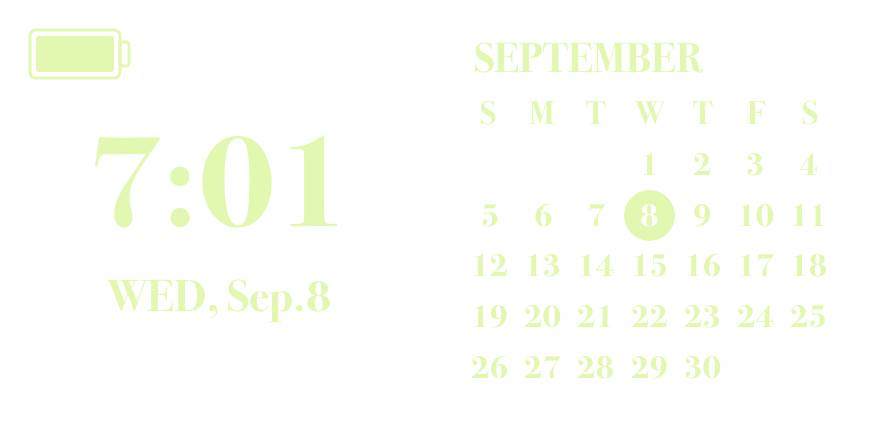 Lime widget Calendario Idee widget[N21gDCMyA6BRjGmVjzD6]