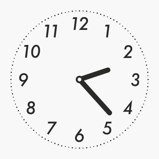 Gray cool widget Horloge Idées de widgets[I3O0GeFiFfsiL3JWiNAw]