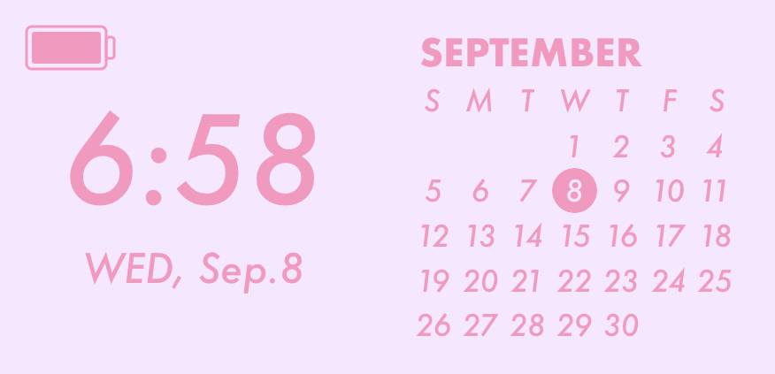 Purple pink widgets Календар Идеи за джаджи[WA8mBetcZdccEBwaSOkv]