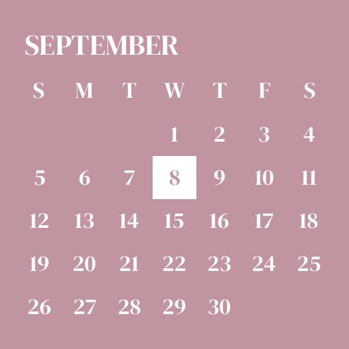 Mystic pink widgets Kalendár Nápady na widgety[0bJz4Gl7xumk1K8lmJo6]