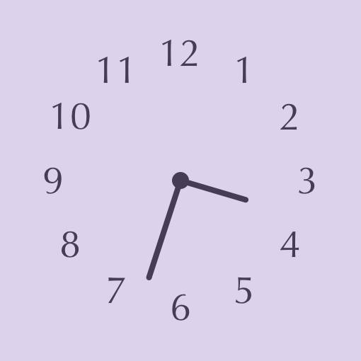 Purple pastel widget Uhr Widget-Ideen[9rk7e4LKrt6C77a8jsK7]