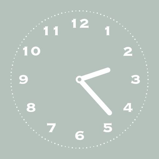 Neutral leaf street widget Clock Widget ideas[ro2fo4Kiub7UjB5TB5PL]