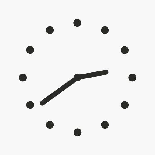 Gray cool widget Clock Widget ideas[wW9WAkTy3whQF24BkamF]
