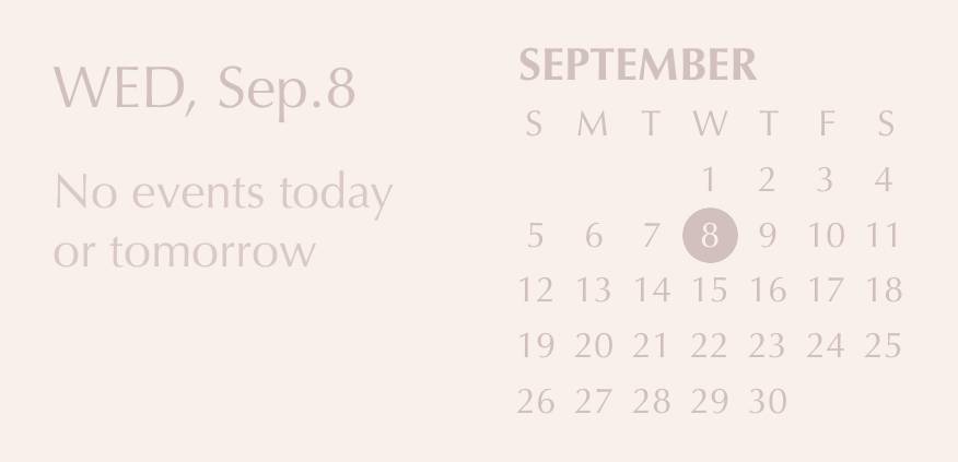 Neutral powder pink widget Kalendář Nápady na widgety[9JmXRAE5xxnUpj2AmwS1]