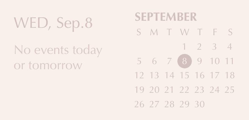 Neutral powder pink widget Kalender Widget-Ideen[9JmXRAE5xxnUpj2AmwS1]