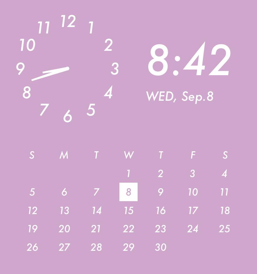 Purple pink street widget ساعة أفكار القطعة[xhBqjLf9LmJ3AhKcToMI]