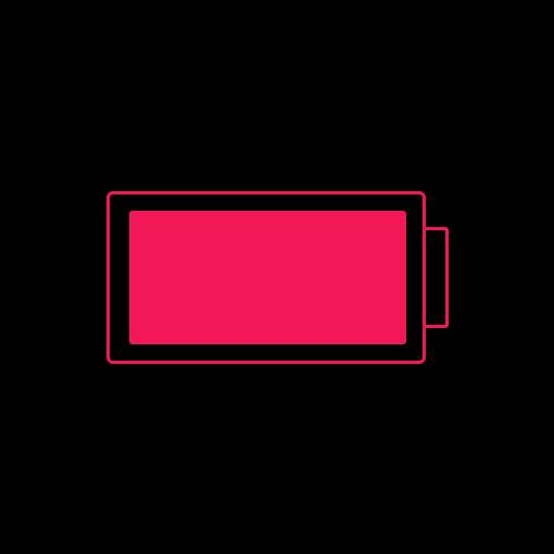 Pink neon widgetバッテリーウィジェット[V2BuwdXdtqu4gEZ2soNW]
