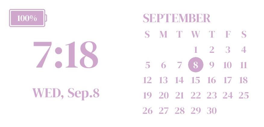 Purple pink vintage widget Календар Идеи за джаджи[3PptJxwDgjRcsug8IPIy]