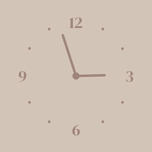 brown bear widget ساعة أفكار القطعة[J9kPuKvfeLJtOIPPmHoS]
