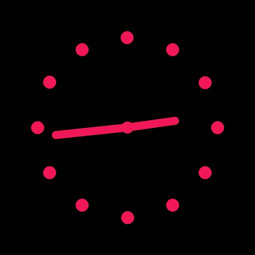 Pink neon widget Reloj Ideas de widgets[8Xxue9ZpoKlE4o2uqZsH]