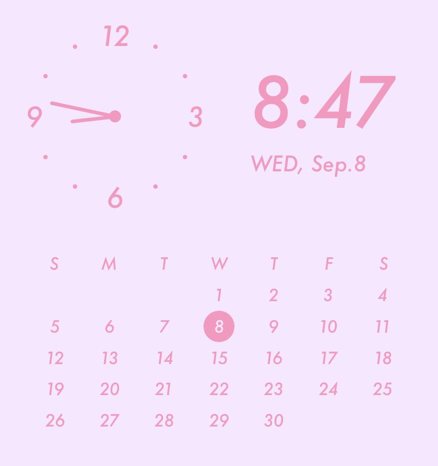 Purple pink widgets Laikrodis Valdiklių idėjos[3IoFPaUj7XpaA9kaVDXk]