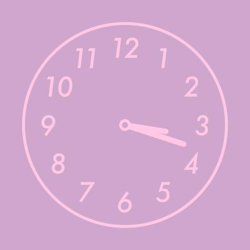 Purple pink harajuku widget Jam Ide widget[APPy8uG1ACcxEAGh630d]