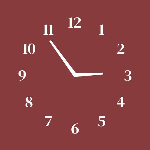 Christmas red widget ساعة أفكار القطعة[K5GVeZ22Xh2PWbONFttN]