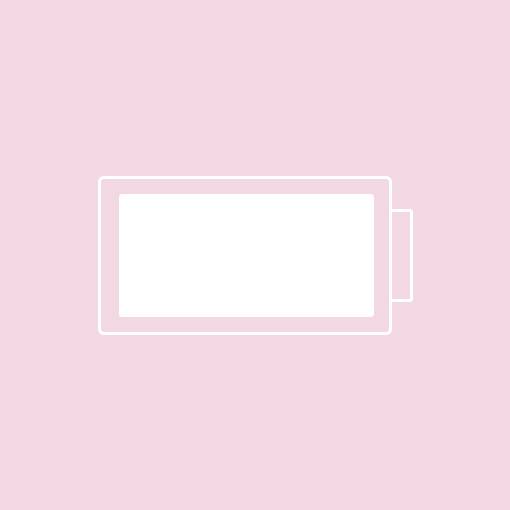 Powder pink widgets Batería Ideas de widgets[8uuexqi7LZhIH2FWWOPE]