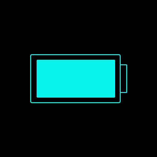 Blue neon widget Battery Widget ideas[5oO5PK0o6qZ4DYjgEYe2]