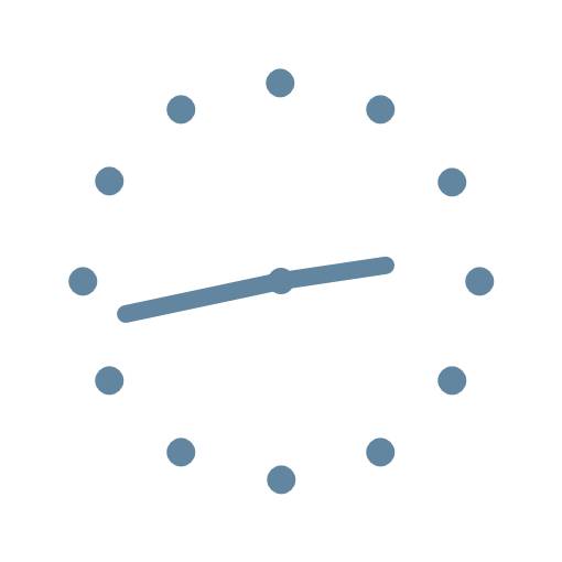 Vintage blue typing widget ساعة أفكار القطعة[atmKTC6WmZoLr5C4rtD8]