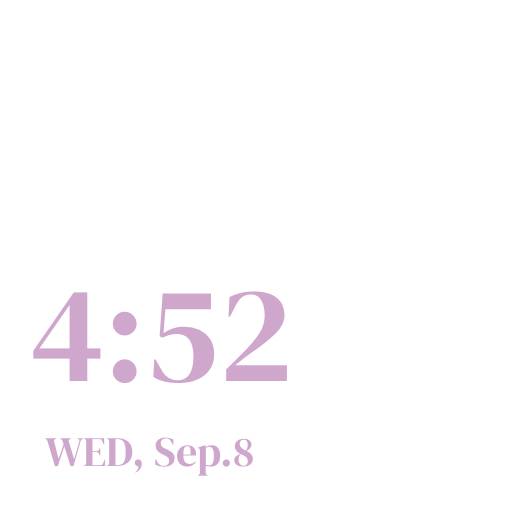 Purple pink vintage widget час Ідеї для віджетів[dHf6111qbqNqYGWke4yb]