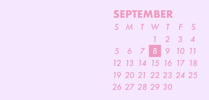 Purple pink widgetsカレンダーウィジェット[ckTXigSVQLwEK0AYFafm]