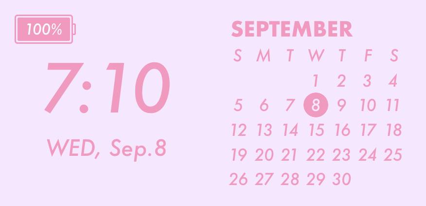 Purple pink widgets Kalender Widgetidéer[CCIt3iTDTBdwVPZAoy9a]