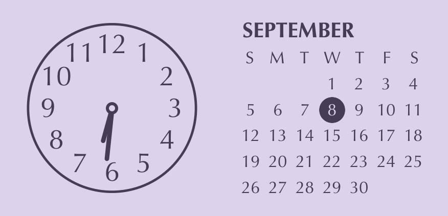 Purple pastel widget Reloj Ideas de widgets[r9VFaFaChFbNpm7lZsfv]
